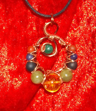 Load image into Gallery viewer, Gem Stone Energy Pendant