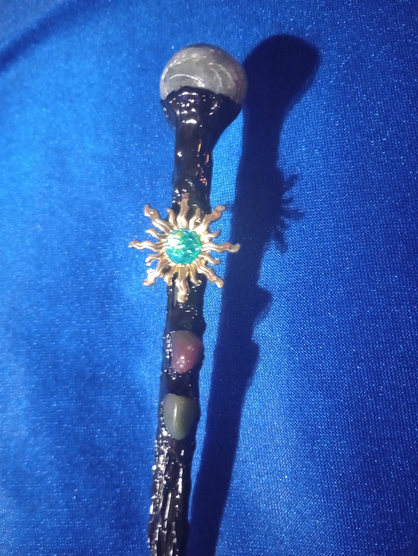 Purple Labradorite Sun Wand