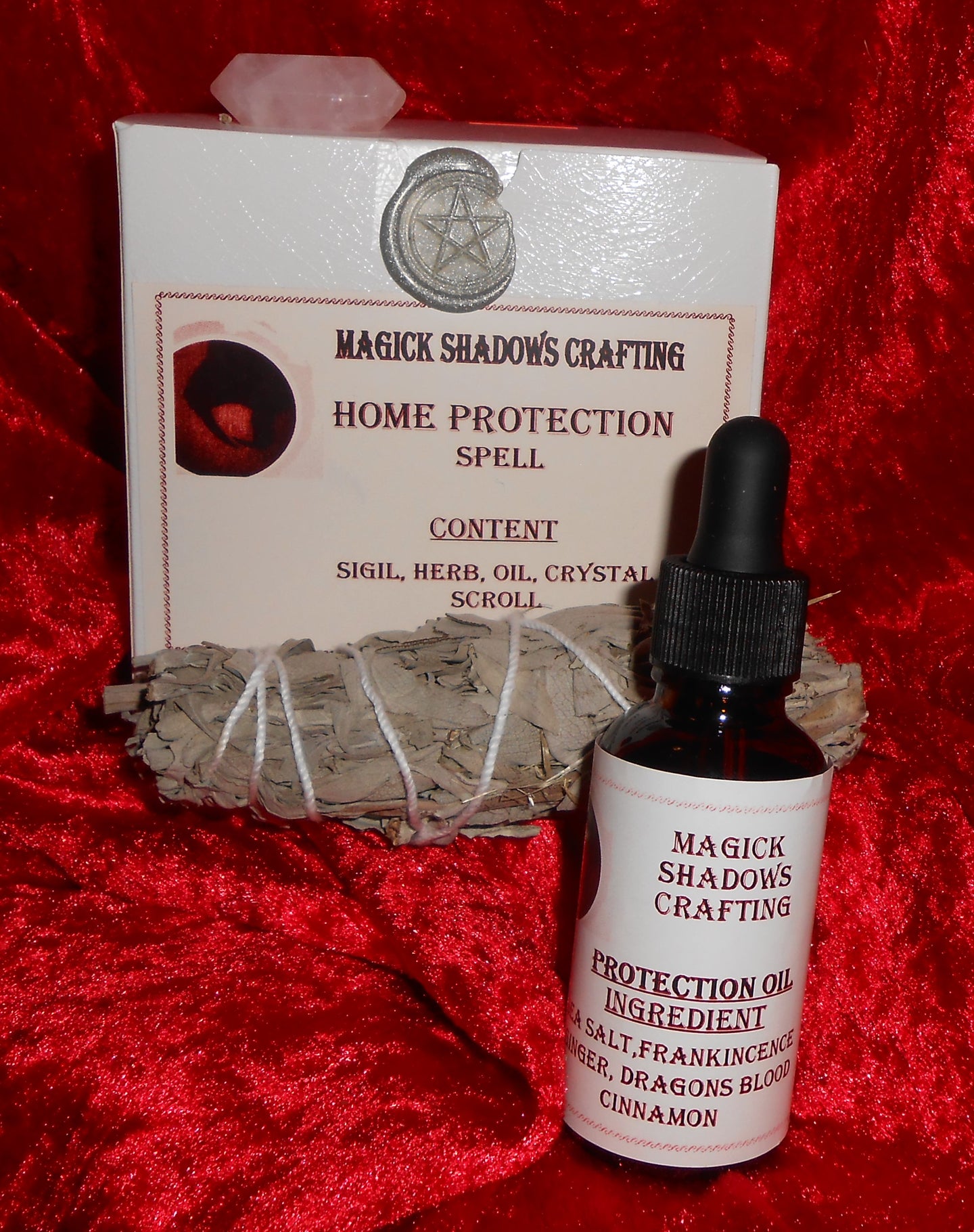 Home Protection/cleansing Spell Kit